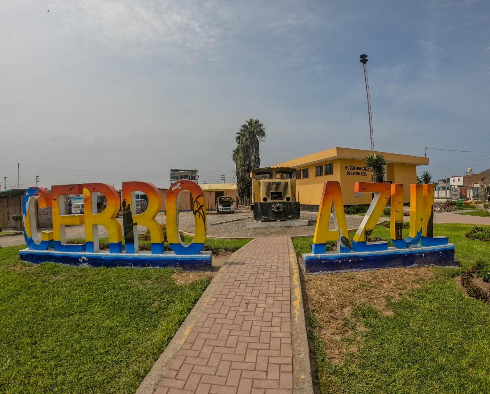 Hospedaje Rocio Del Mar Otel Cerro Azul Dış mekan fotoğraf