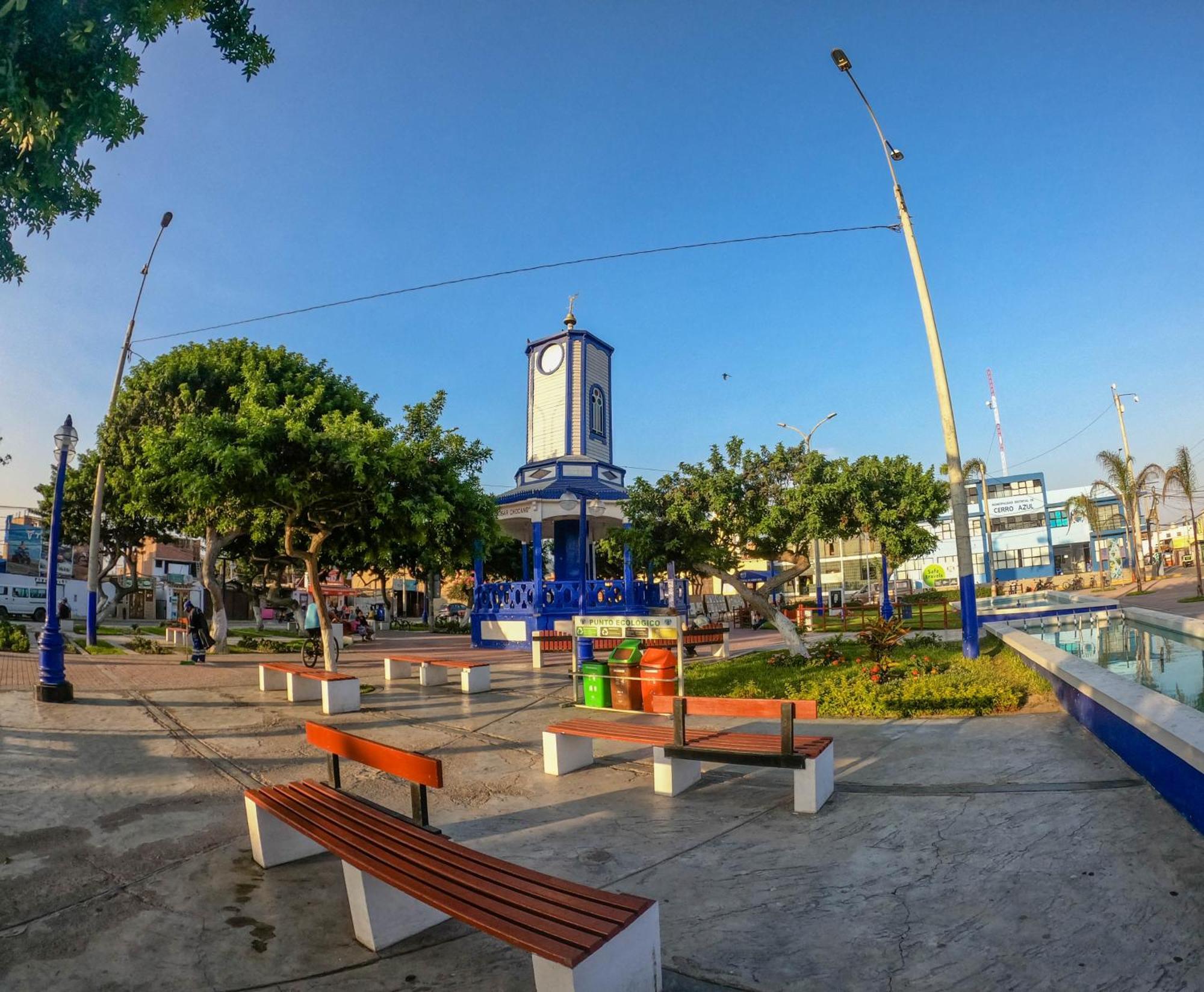 Hospedaje Rocio Del Mar Otel Cerro Azul Dış mekan fotoğraf